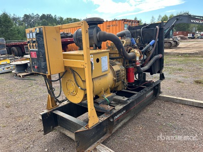 2005 Olympian D200P3 225 kVA Skid-Mounted Generator Set