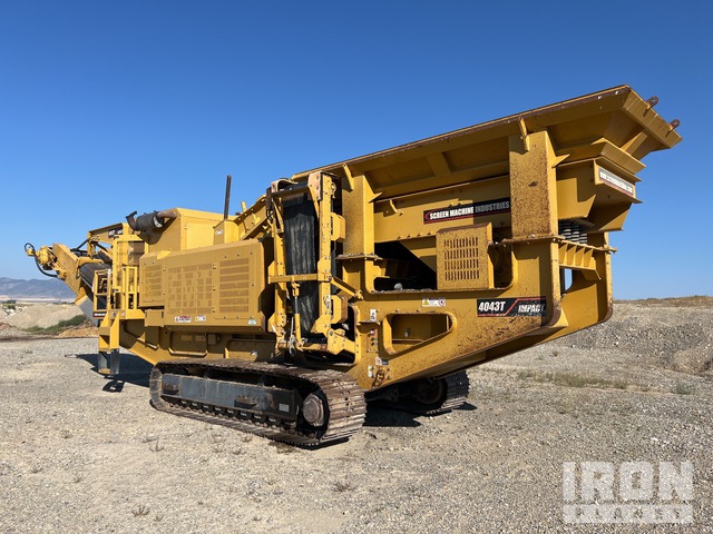 2015 Screen Machine 4043T Impact Crusher in Grace, Idaho, United States ...