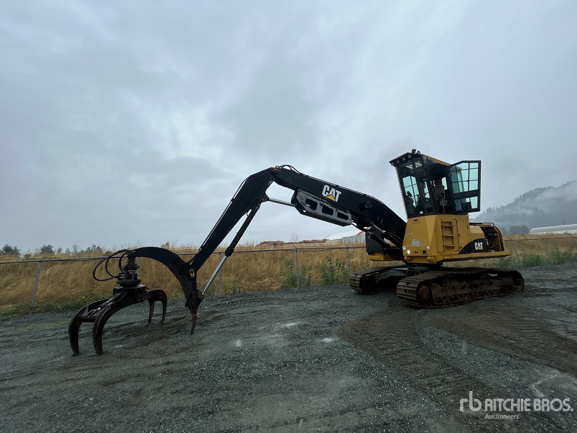 2008 Cat 320D Heel Boom Forstkran