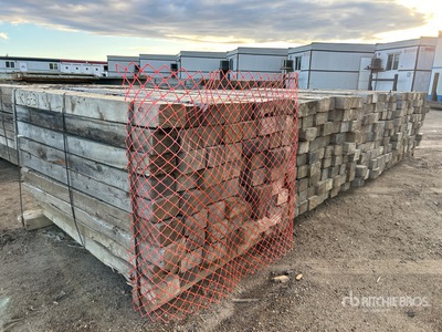 Quantity of (4) Pallets of 5 ft Wood Dunnage