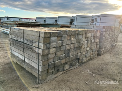 Quantity of (4) Pallets of 5 ft Wood Dunnage