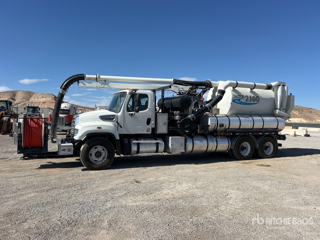 Vactor 2100-P-PD on 2014 Freightliner 114SD 6x4 Camion limpiador de ...