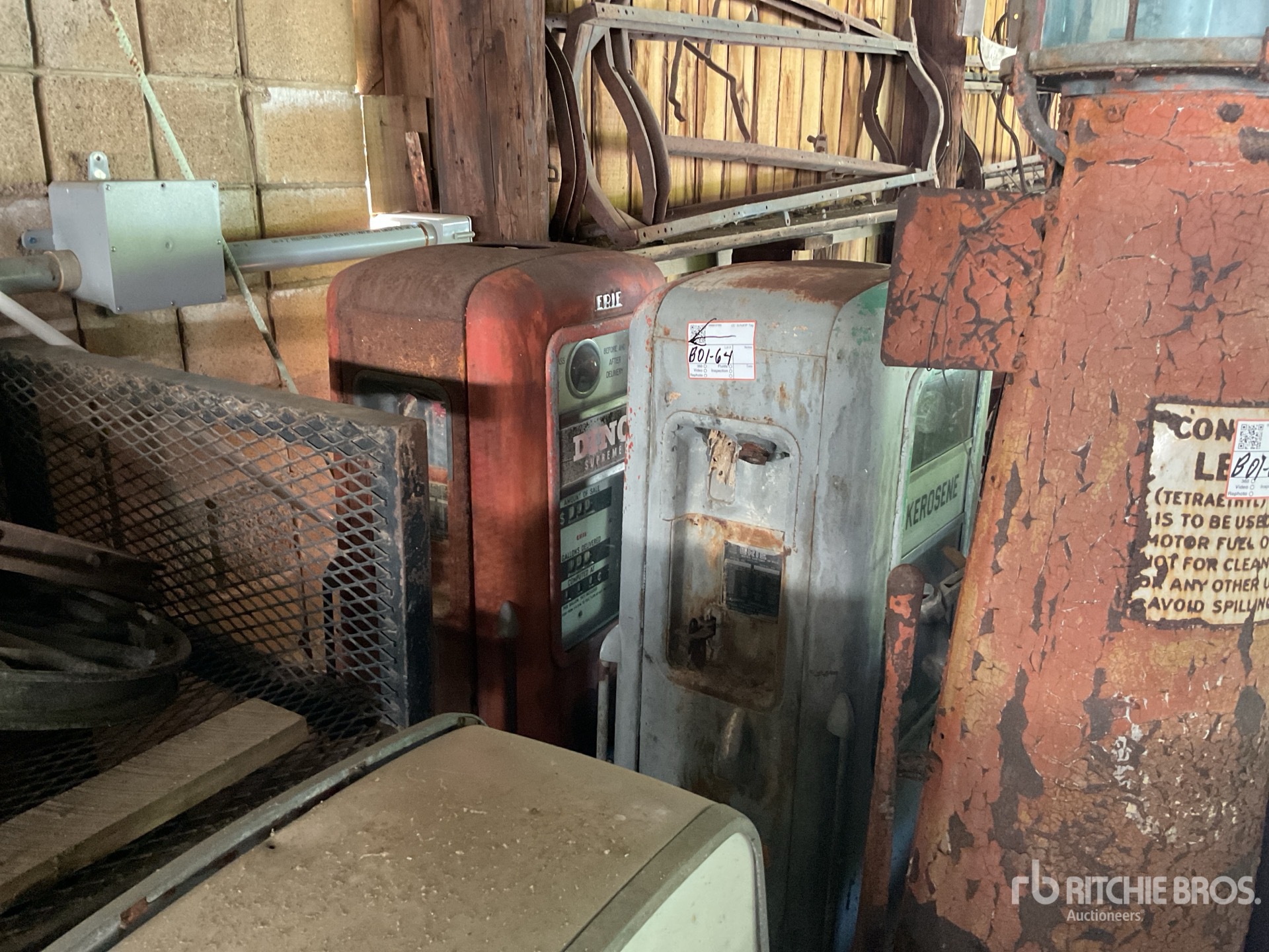 Quantity of (2) Antique Fuel Pump