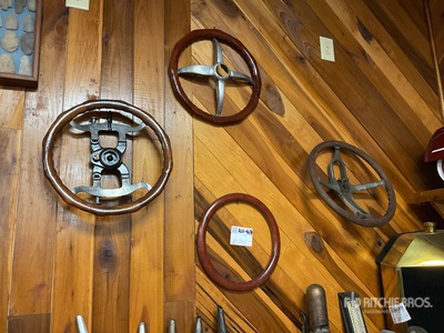 Quantity of antique steering wheel