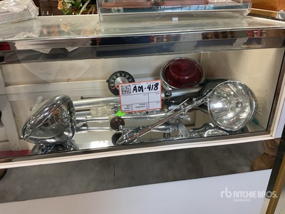 Quantity of Misc chrome parts