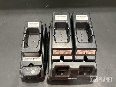 (3) Harris UCC1 Battery Chargers