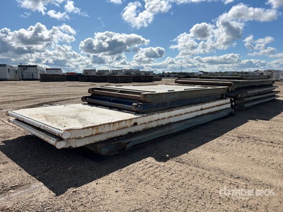 Quantity of (10) Steel Rig Mats