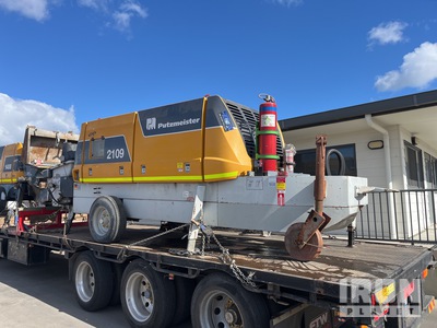 2015 Putzmeister Concrete Pump