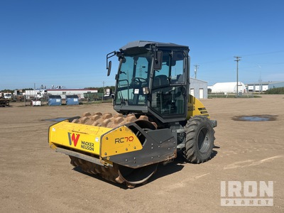 2018 Wacker Neuson RC70P Compactador Pata de Cabra