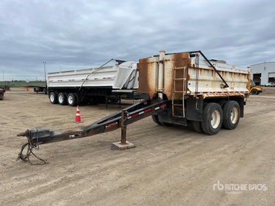 1999 Renn SL1400 18 ft T/A Pup Dump Trailer