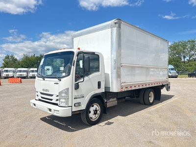 2019 Isuzu NPR HD 4x2 Van Truck