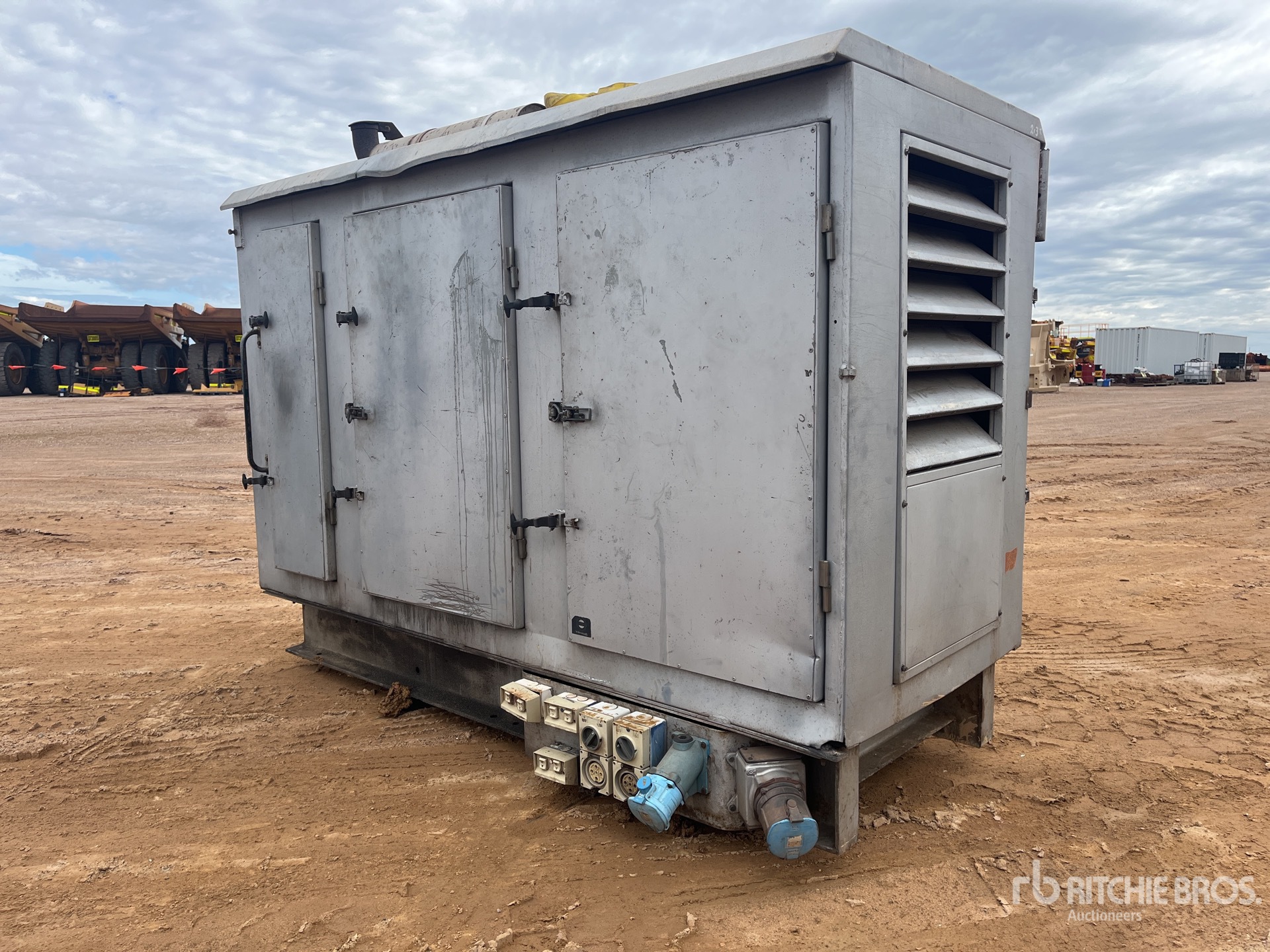 Skid-Mounted Generator Set (Inoperable)