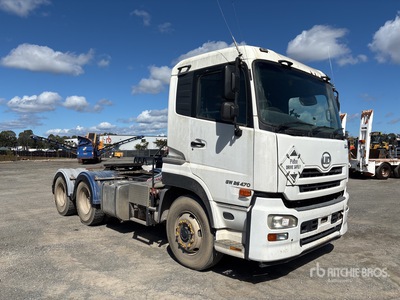 2014 UD GW 26 470 6x4 T/A Sleeper Truck Tractor