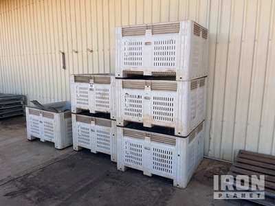 Quantity of (6) Nally Bins ورش و مخازن متنوعة