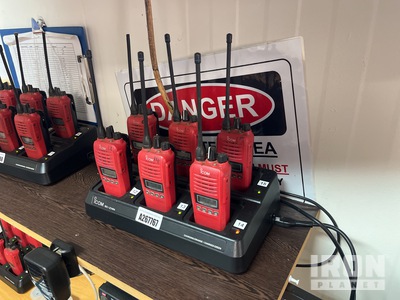 Quantity of (6) Icom IC41 PRO Radios