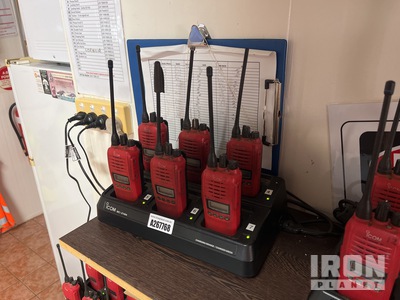 Quantity of (6) Icom IC41 PRO Radios