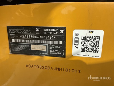 2025 Cat 320D3GC 油圧ショベル (Unused)