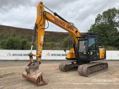 2019 JCB JS145 Tracked Excavator