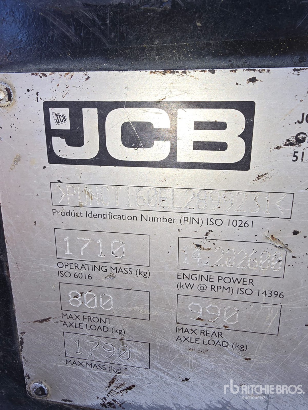 2020 JCB VMT160-80 Double Drum Roller