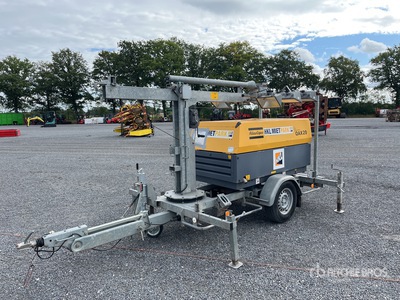 2014 Atlas Copco QAX 20 20 kVA Light Tower