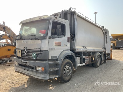 2005 Mercedes-Benz 2528 6x2 Rear Loader Waste Collection Truck