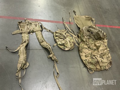 (23) Large Field Packs, (52) Sustainment Pouches & Assorted Items