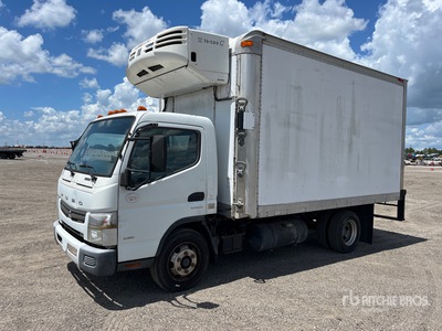 2017 Mitsubishi FEC92S 4x2 Refrigerated Truck