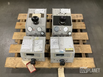 (2) DHI HGC-30000-AF Hydraulic Pressure Gauge Calibrators