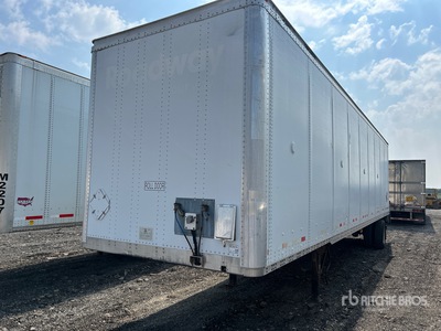2009 Wabash DVCVHPC 40 ft x 102 in S/A Van Trailer