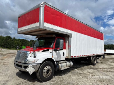 2021 International MV607 4x2 Moving Gesloten vrachtwagen