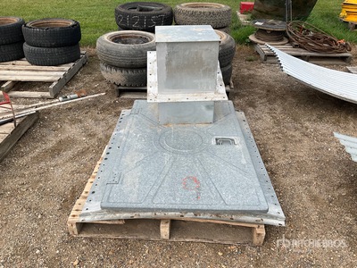 Quantity of (2) Grain Bin Doors Divers