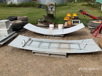 Quantity of Grain Bin Panels Divers