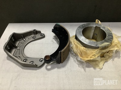 (6) Vehicular Brackets, (4) Brake Shoe Sets, (2) Cam Components & Assorted Items