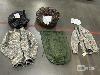 (21) Duffel Bags, (11) Clothing Bags, (7) Barracks Bags & Assorted Items