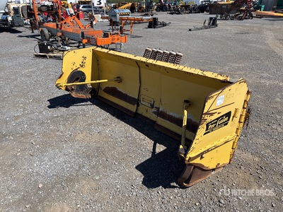 Pro-fusion Hydraulic Reversing 7 Ft - 12 Ft Hydraulic Extendable Pala para nieve - Fits Tractor
