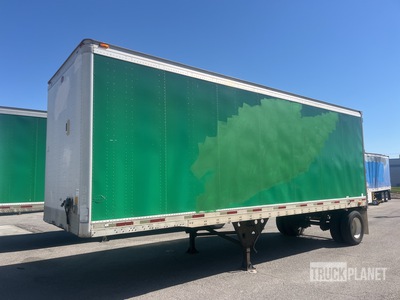 2001 Utility VS1DC 28 ft x 102 in S/A Van Trailer