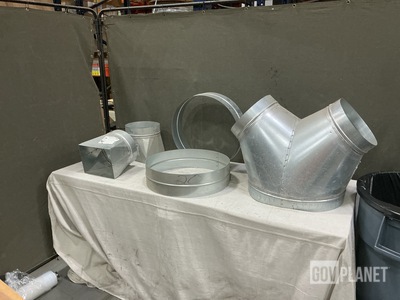 (3) Pallets of Assorted Ductwork Components