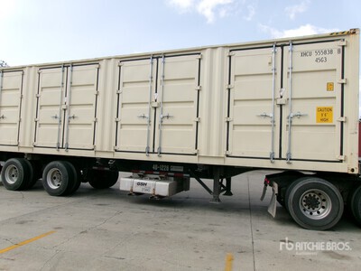 40 ft High Cube Open-Sided Contenedor de almacenamiento