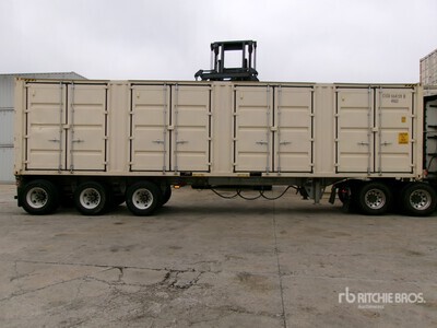 40 ft High Cube Open-Sided Contenedor de almacenamiento