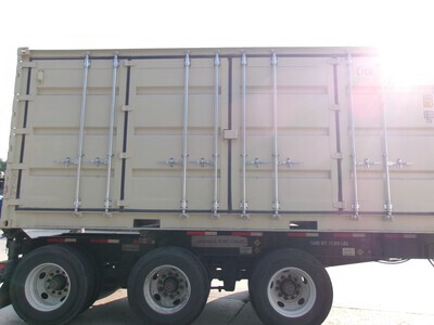 20 ft Standard Open-Sided Contenedor de almacenamiento