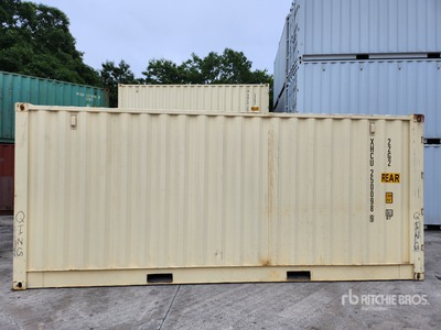 20 ft Standard Open-Sided Contenedor de almacenamiento