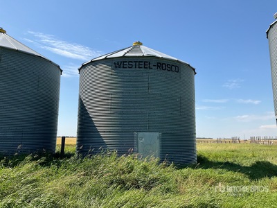 Westeel Rosco +/- 4000 bu 6 Ring Graan bak
