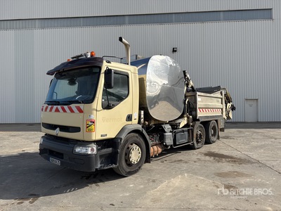 Secmair 5000 L on 2002 Renault 370-26 6x2x4 6x2 Asphalt Distributor Truck