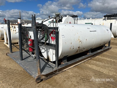 Westeel Skid Mounted Steel Dual Fuel Tank