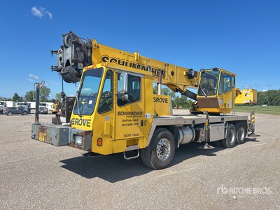 2001 Grove TMS500E 40 ton 6x4 Camión grúa hidráulico