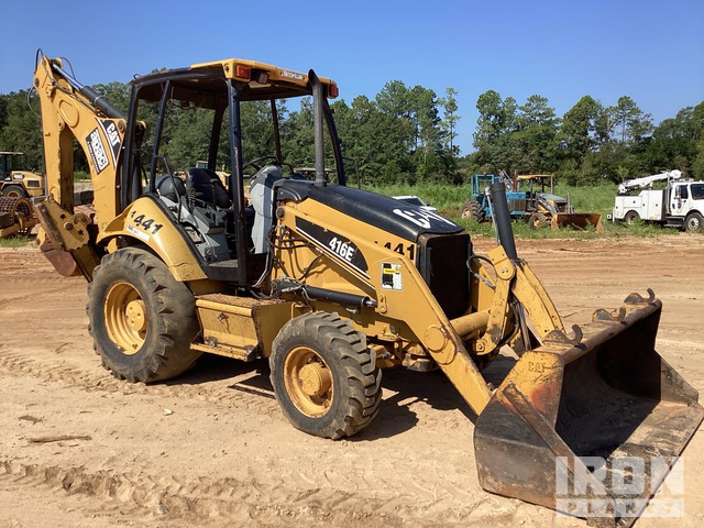 RETROEXCAVADORA 2007 CATERPILLAR 416E