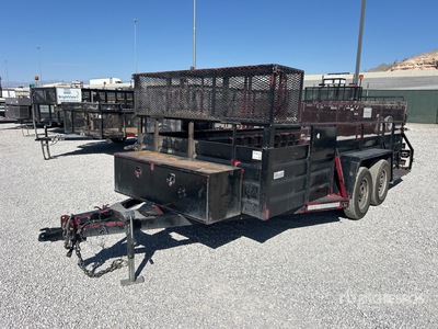 2008 Marksman 14 ft T/A Landscape Trailer