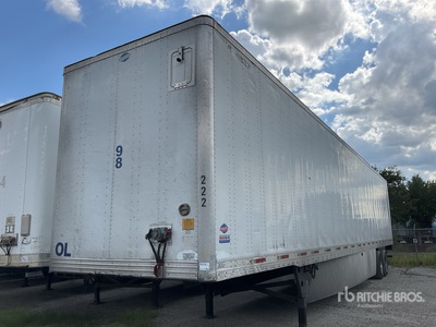 2013 Utility 53 ft x 102 in T/A Van Trailer
