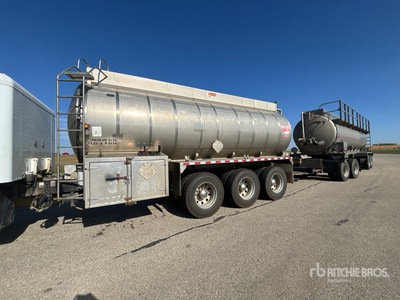 2012 Lazer Inox 32000 L Quad/A Tanker Trailer