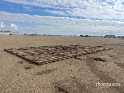 Quantity of (6) Custom Built 45 ft x 4 ft Rig Esteras